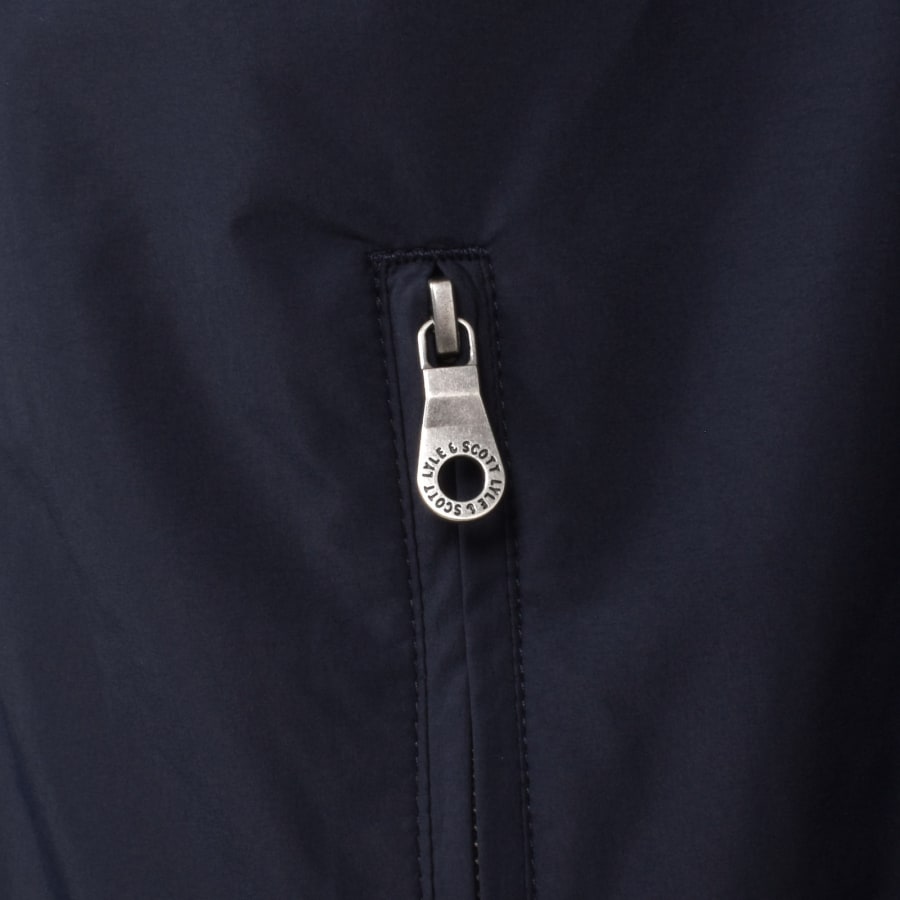 Lyle and scott wadded hooded bomber jacket outlet